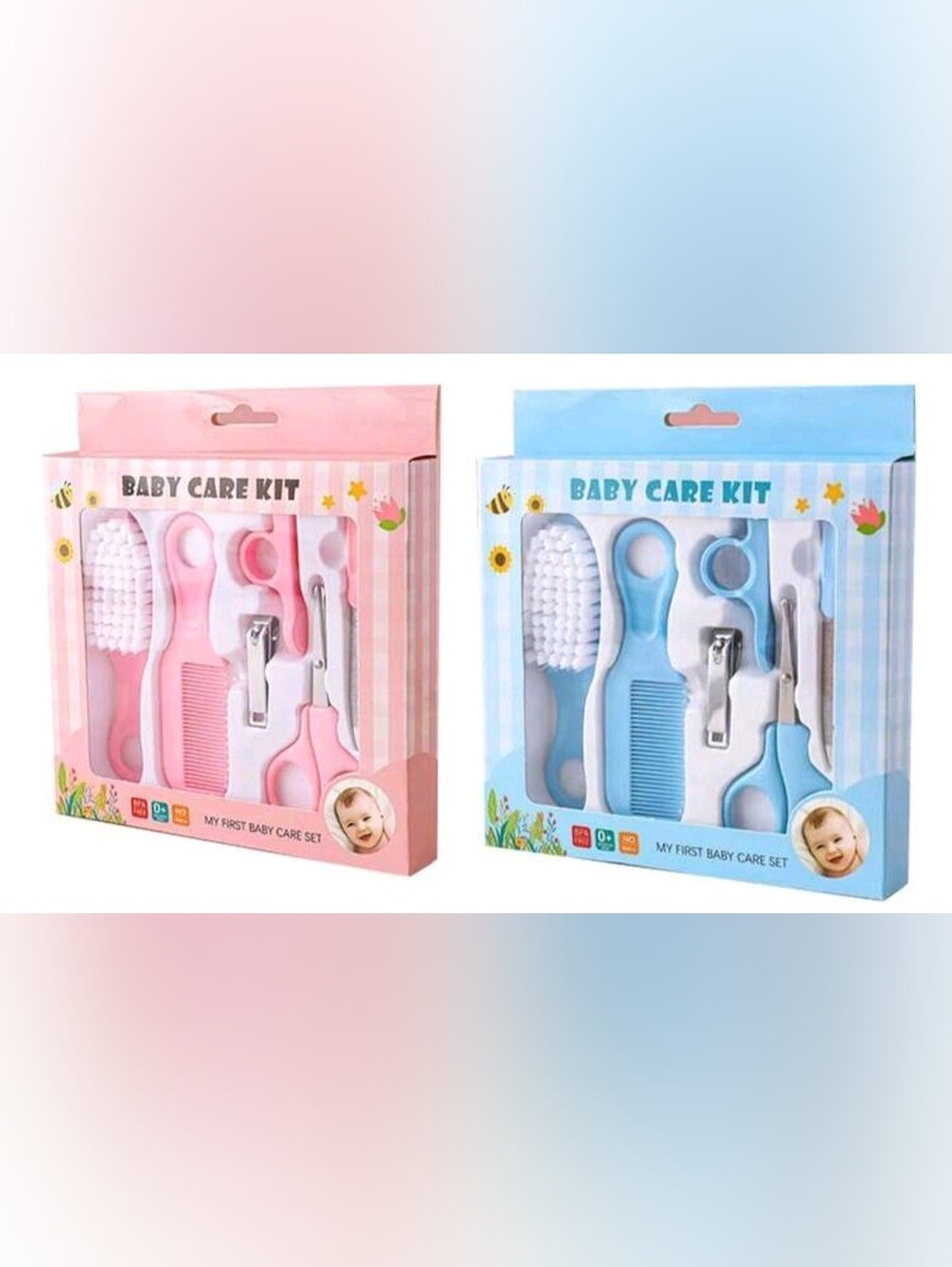 Baby Care Kit - Pink / Blue Baby Grooming Set Firm Price $10